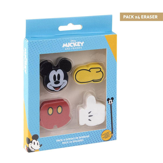 Gomma Mickey  PACK x4