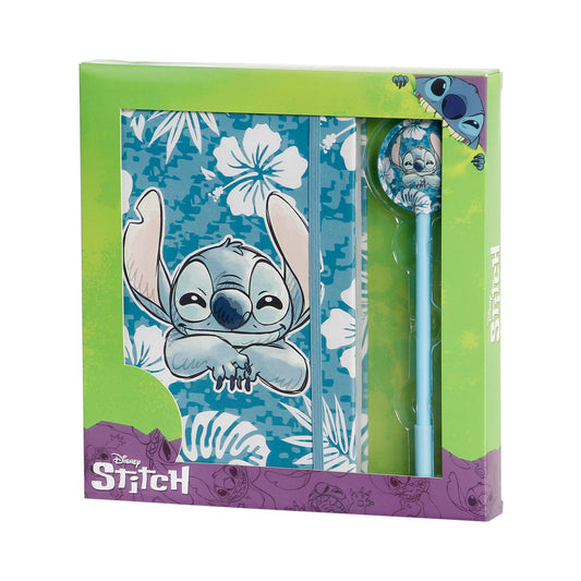 Lilo e Stitch Aloha-Confezione Regalo - Diario e Penna